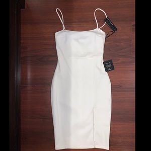 Lulu’s Fitted White Dress